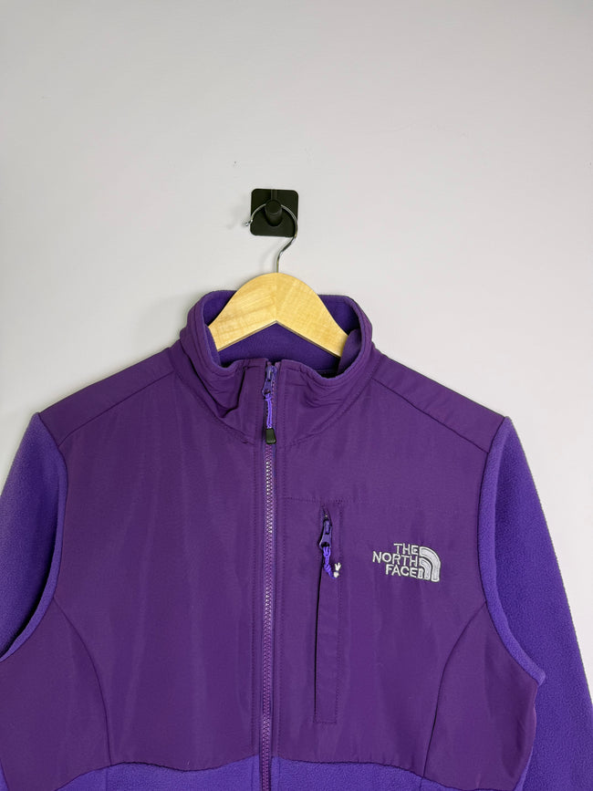 North Face Purple Full Zip Fleece