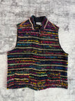 Eclectic Boho Full Zip Vest