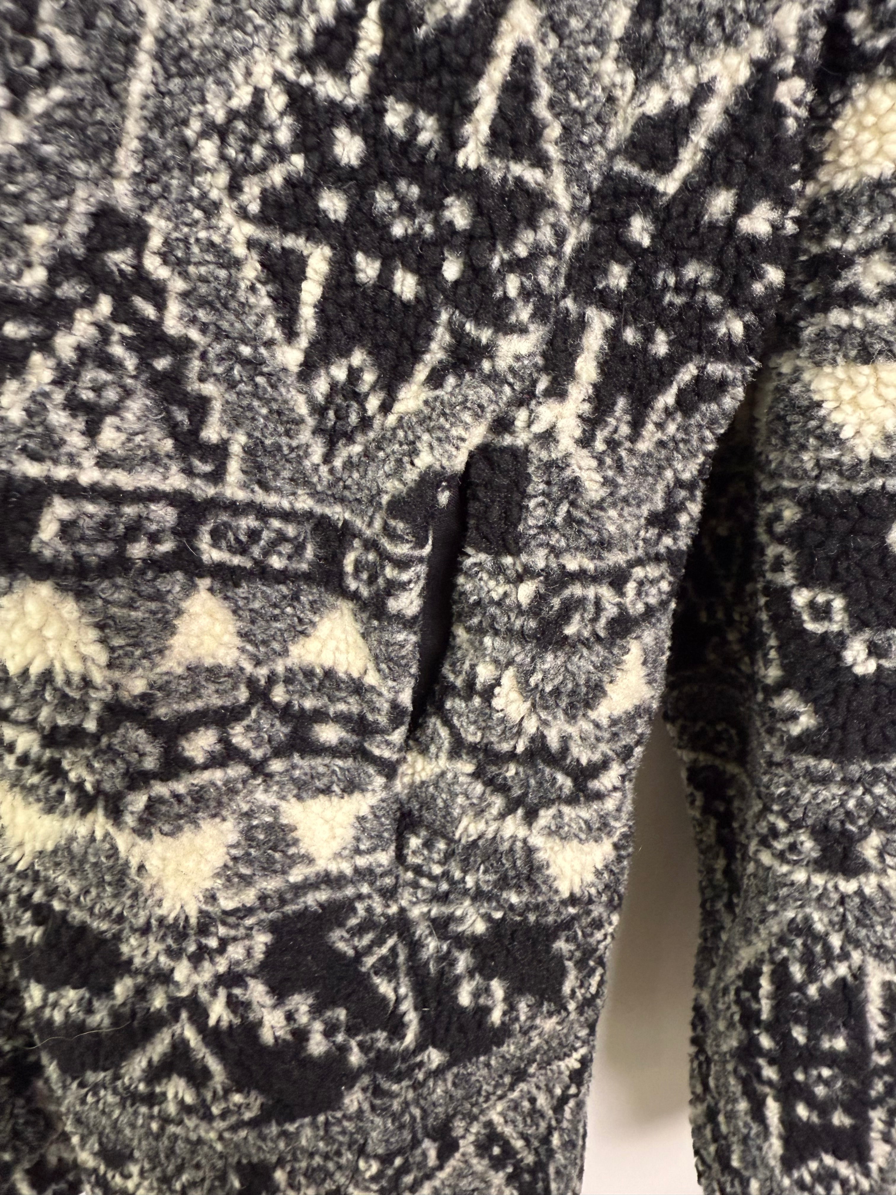 Winners Oversized Aztec Granola 1/4 Zip Jacket