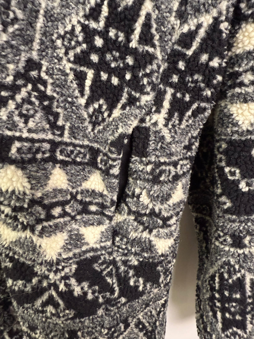 Winners Oversized Aztec Granola 1/4 Zip Jacket