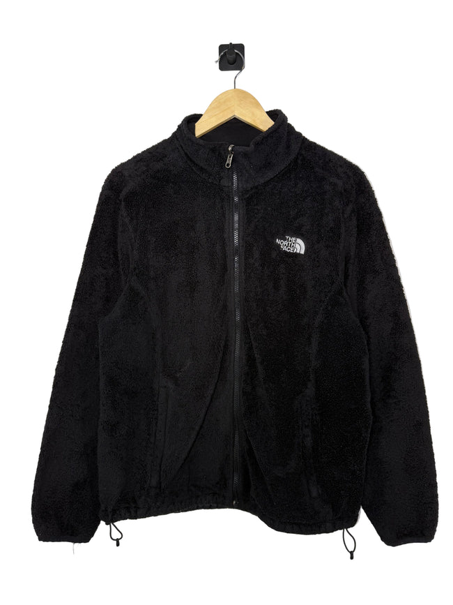 North Face Black Full Zip Fleece
