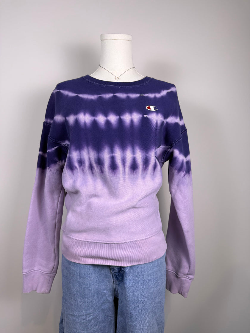 Champion Reverse Weave Dip Dye Crewneck