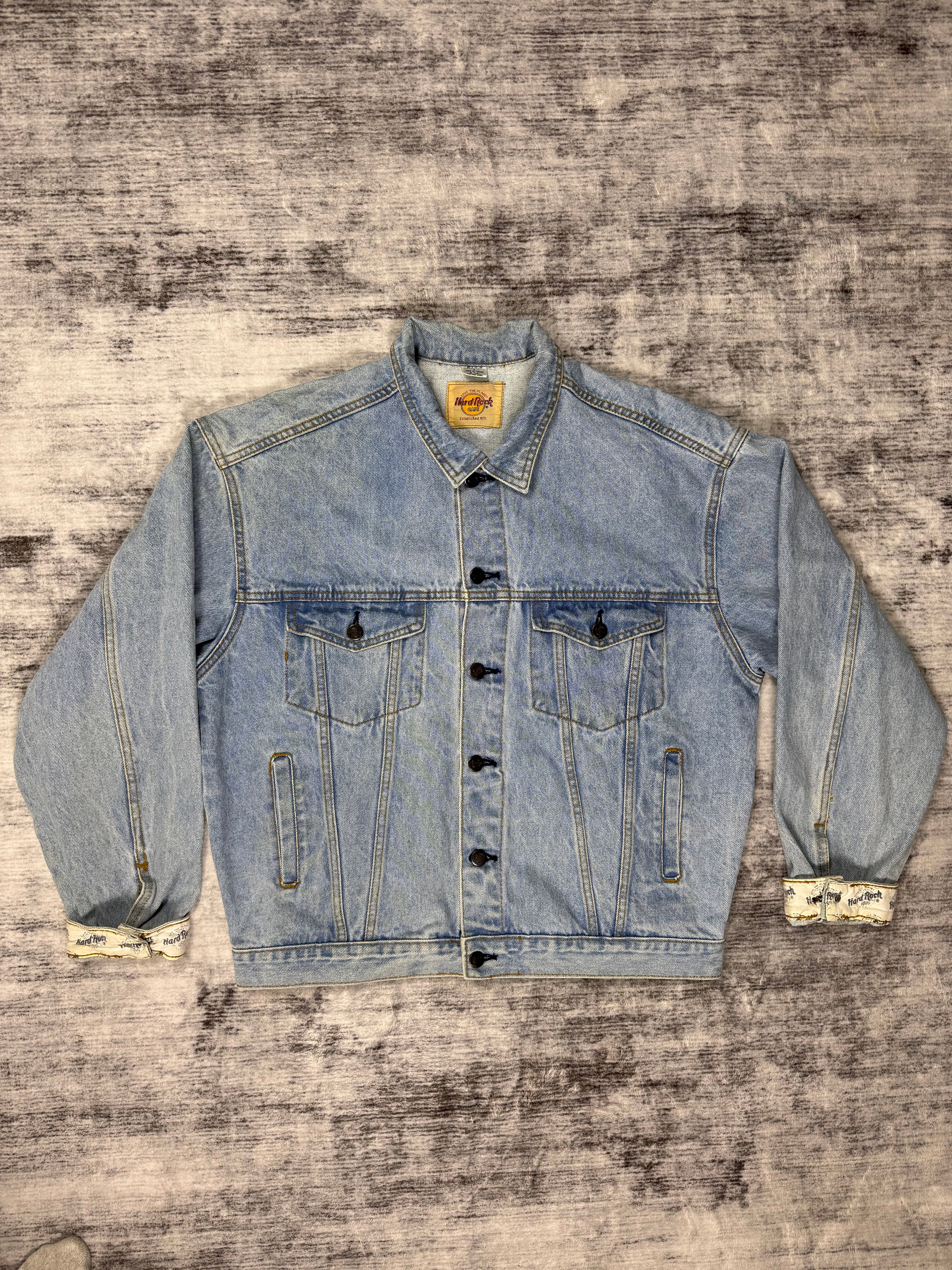 Hard Rock Cafe Save The Planet Denim Jacket