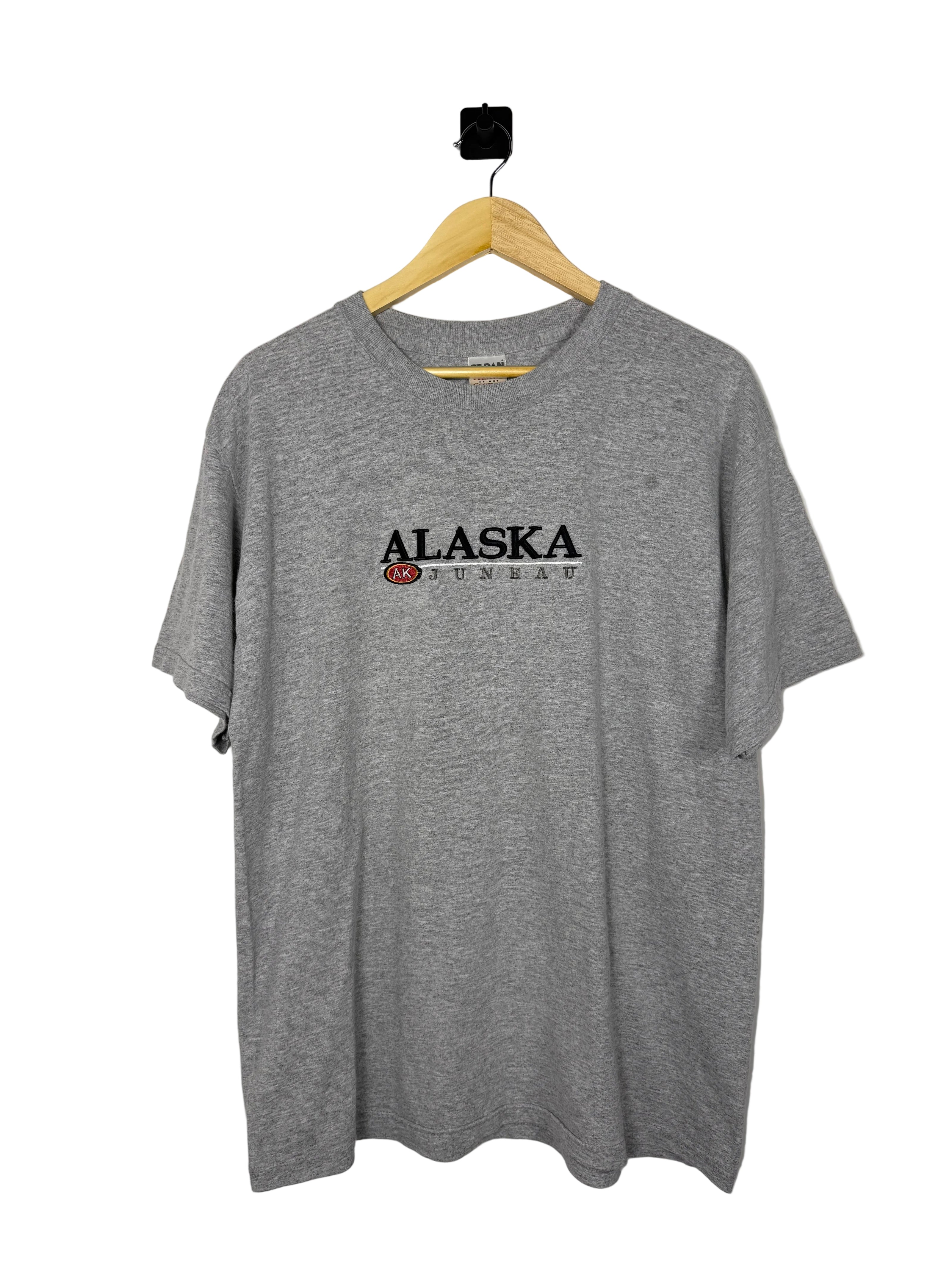 Juneau Alaska Embroidered Tee