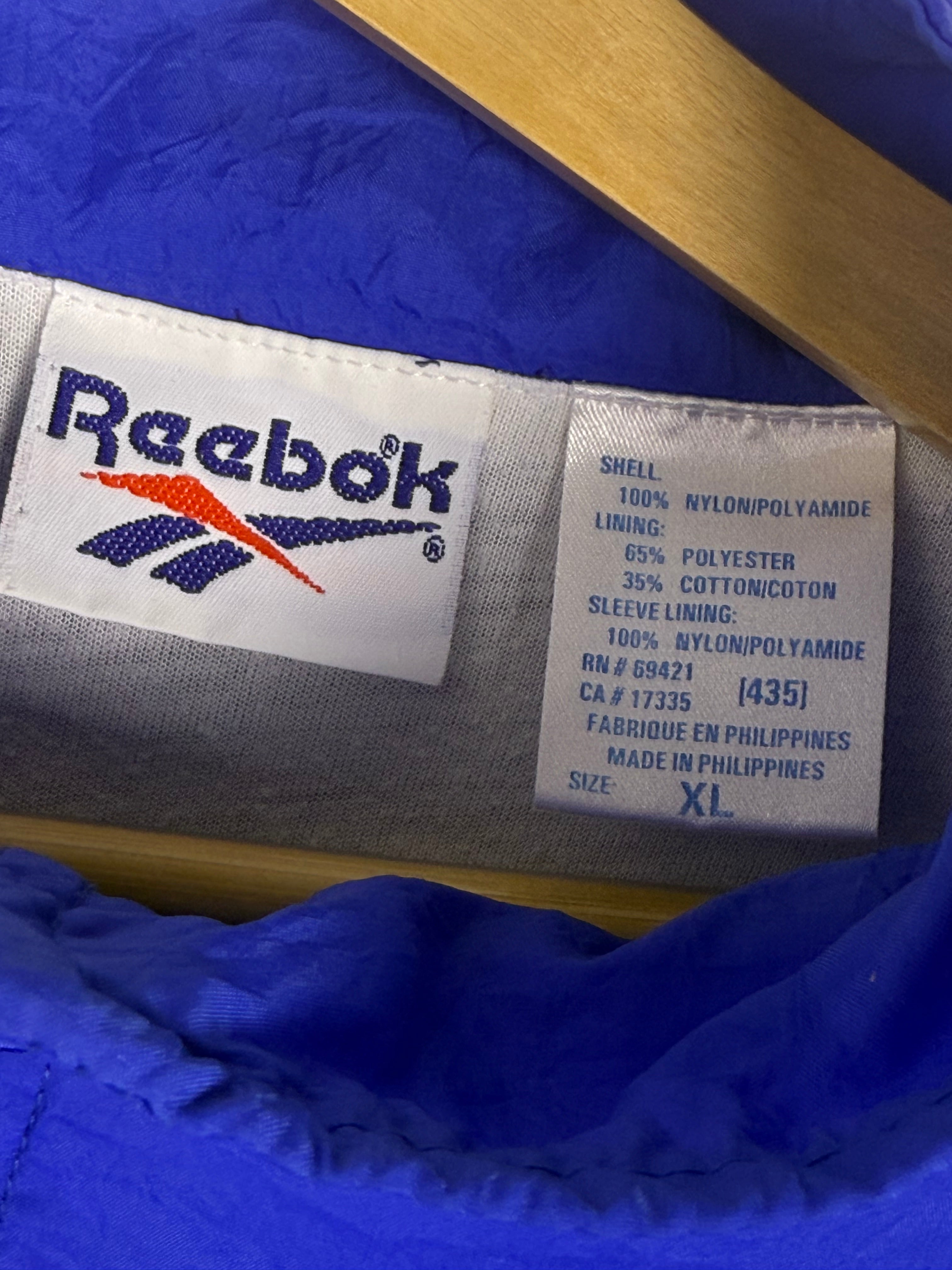Reebok Color Block Full Zip Windbreaker