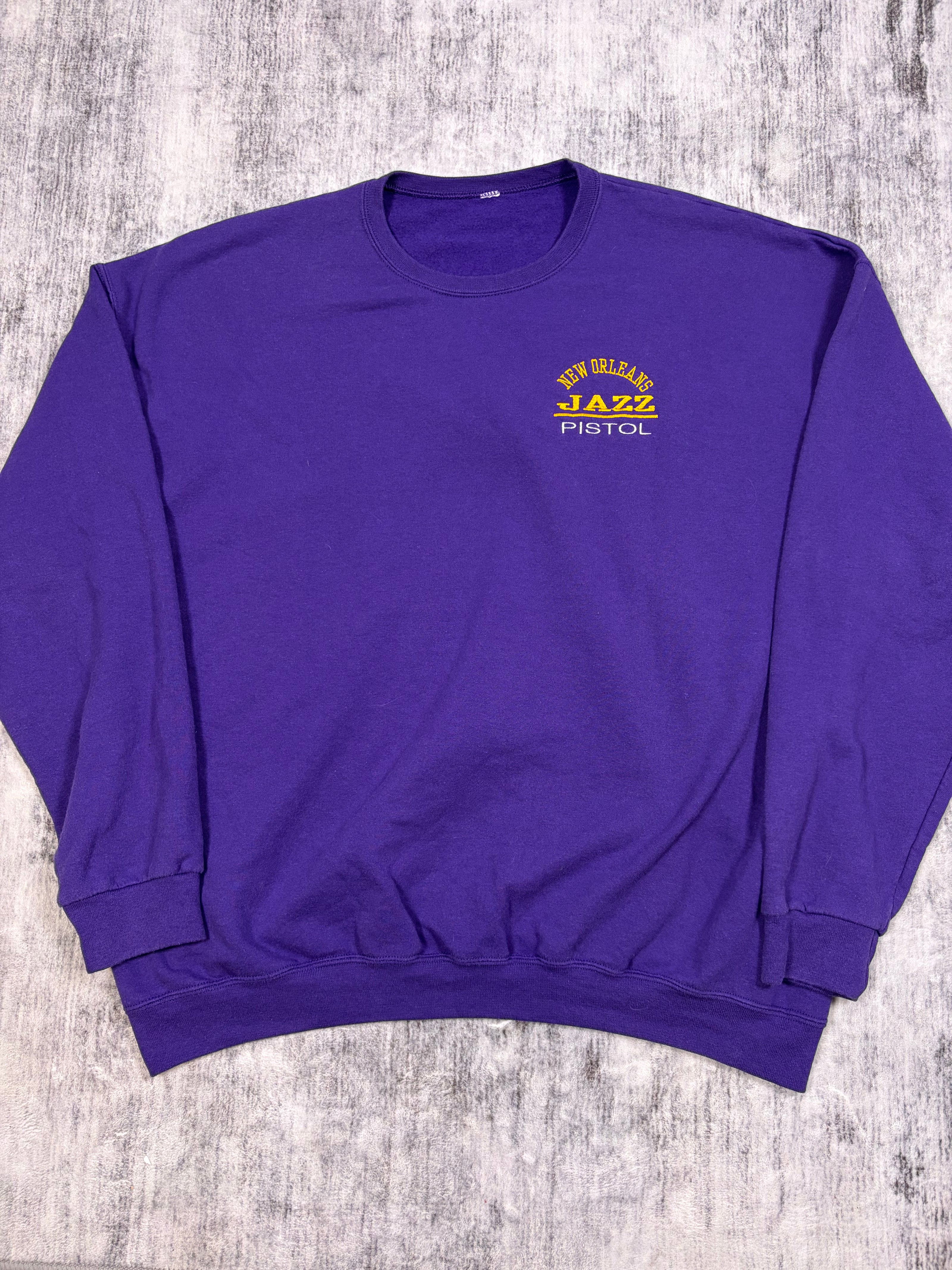 90s New Orleans Jazz Pistol Pete Crewneck