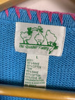 Coastal Quacker Factory Beach Embroidered Sweater