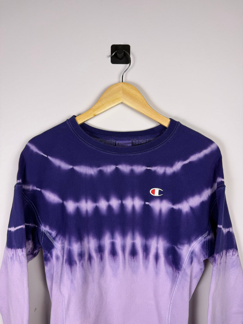 Champion Reverse Weave Dip Dye Crewneck