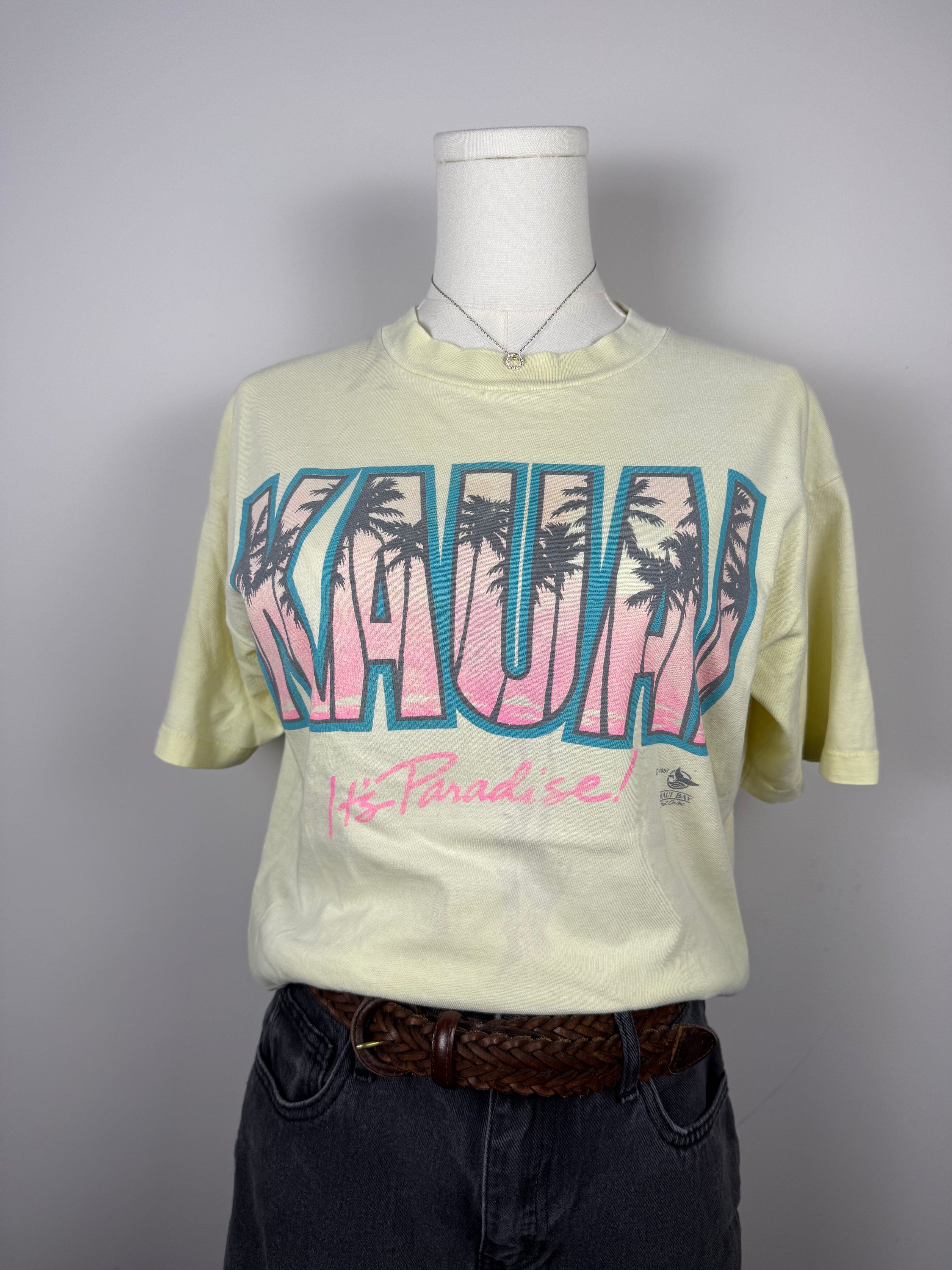 1987 Kauai It's Paradise Tee