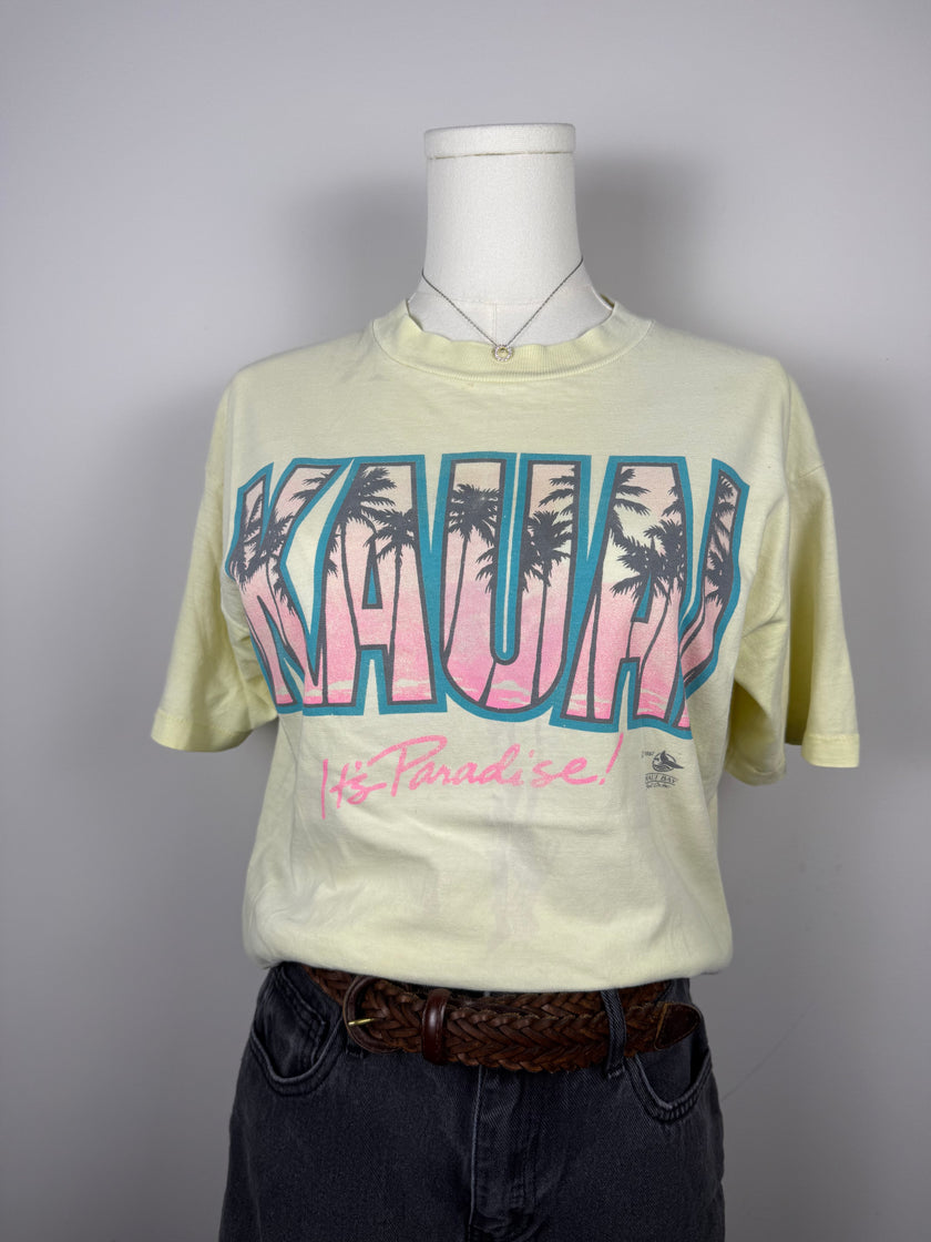 1987 Kauai It's Paradise Tee