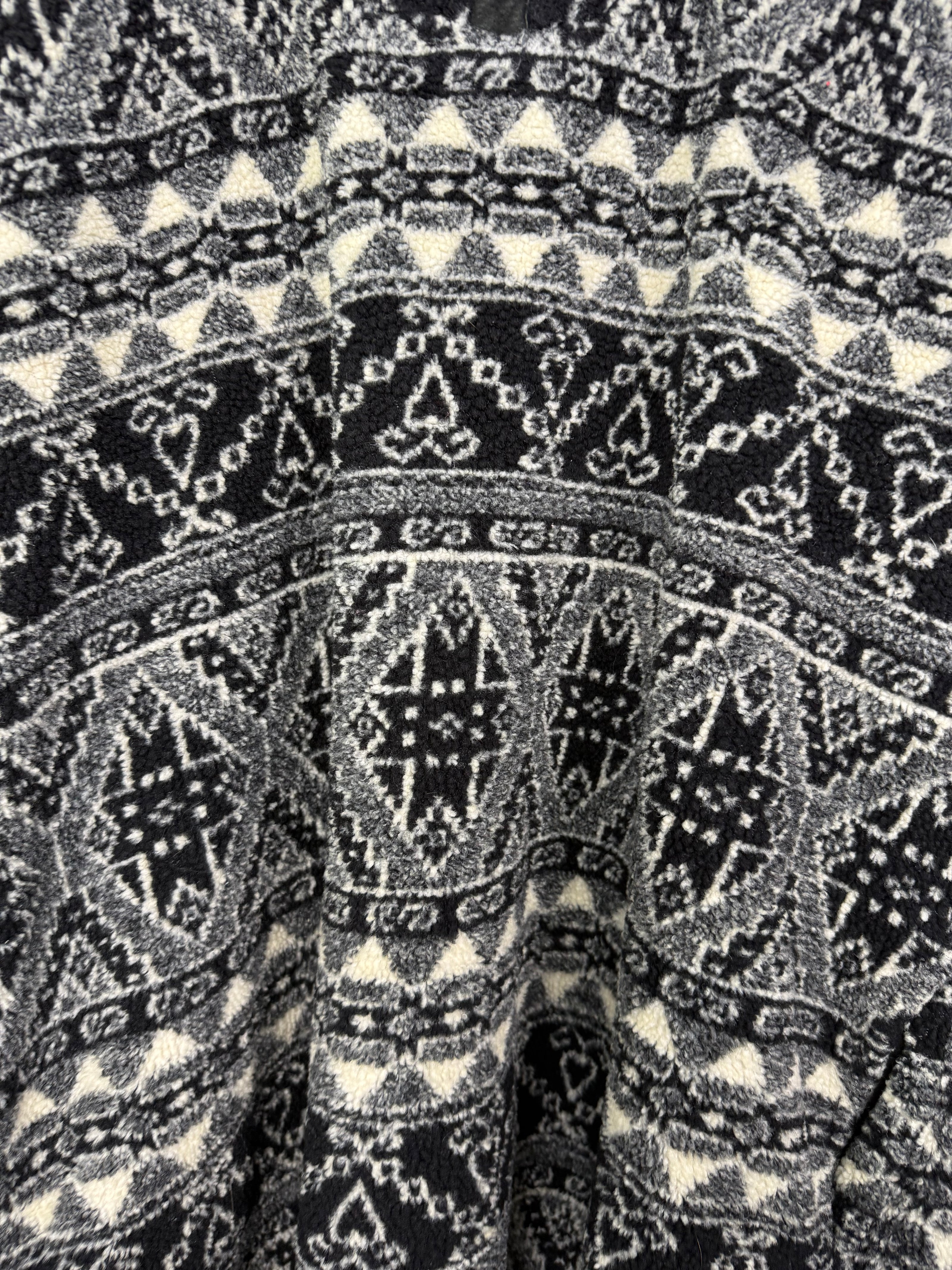 Winners Oversized Aztec Granola 1/4 Zip Jacket