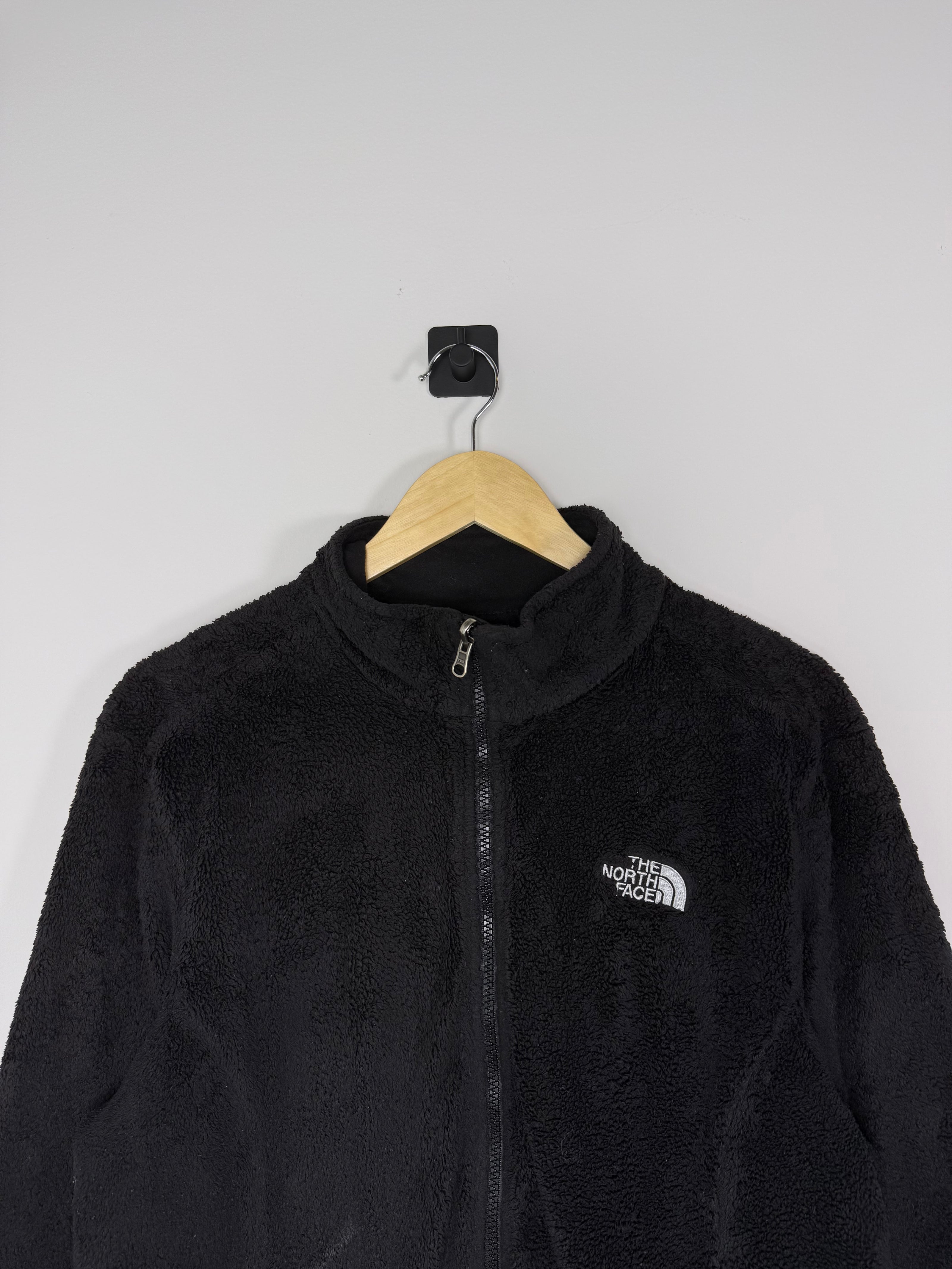 North Face Black Full Zip Fleece