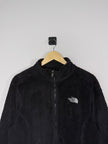 North Face Black Full Zip Fleece