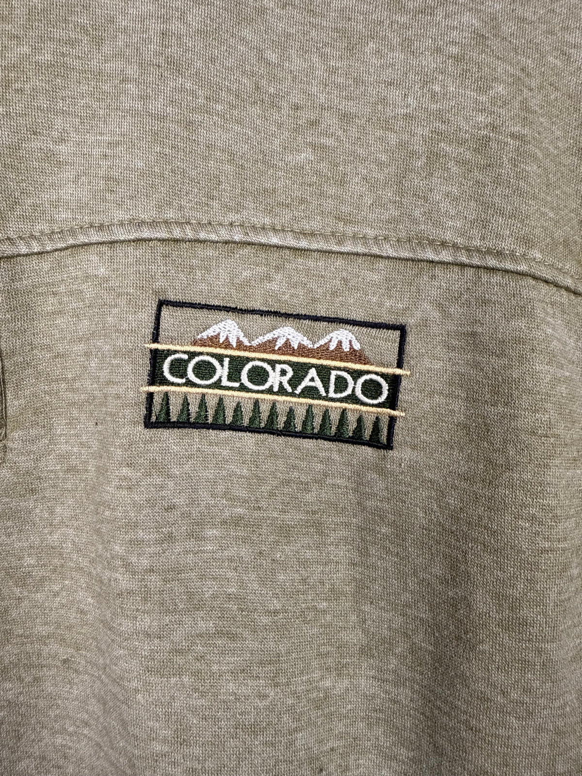 Colorado 1/4 Zip Sweatshirt
