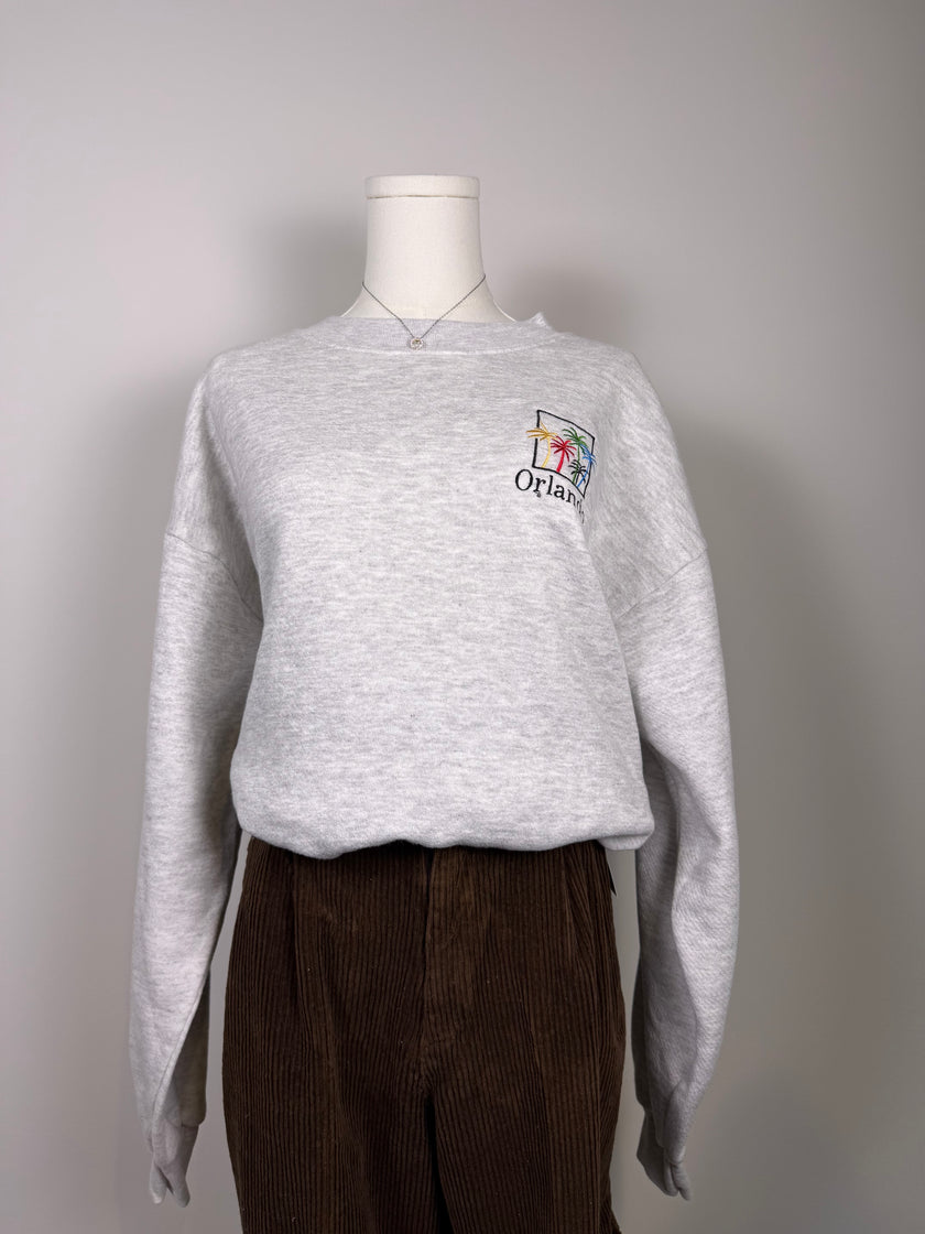 Orlando Palm Trees Crewneck Sweater