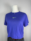 Nike Purple Cropped Baby Tee