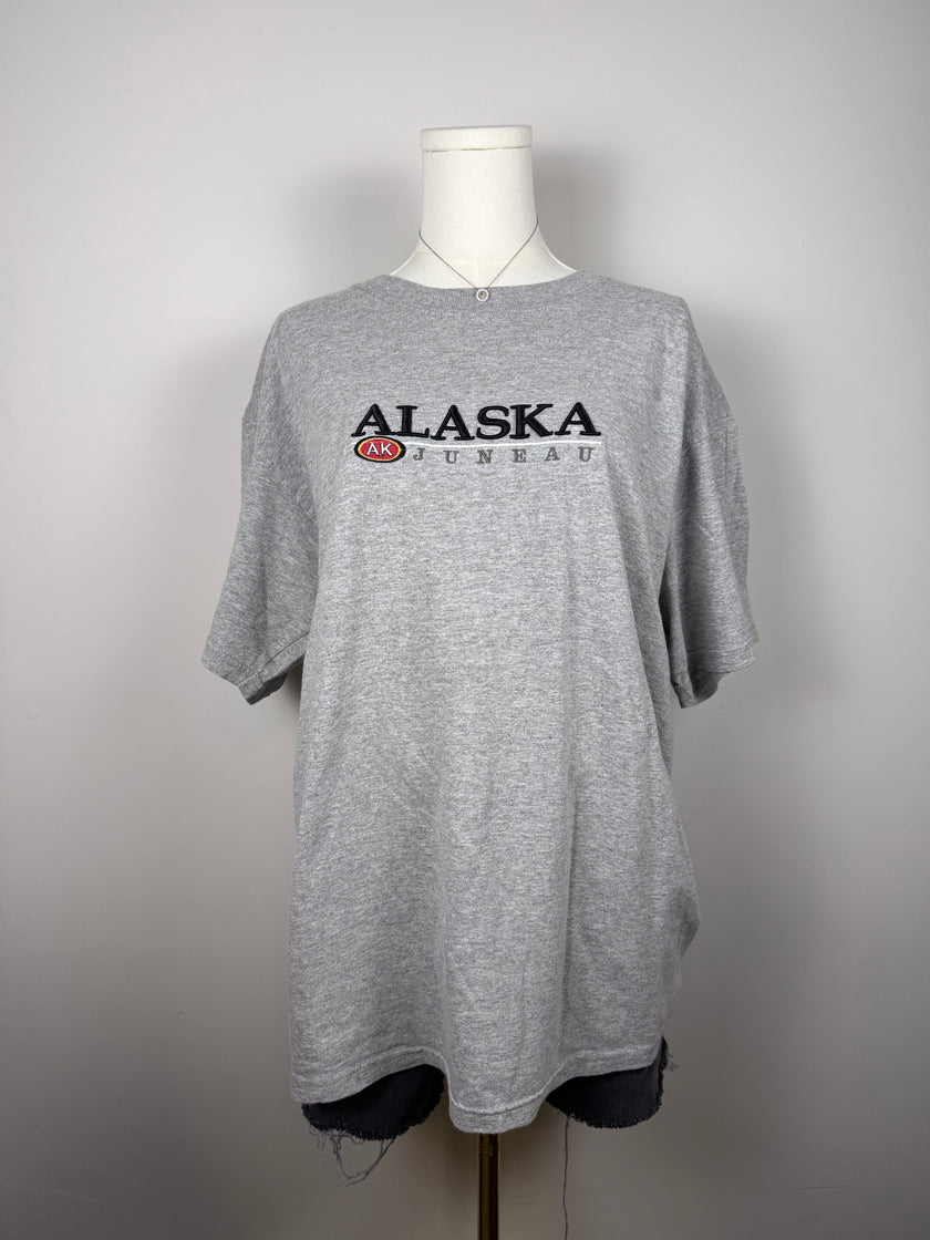 Juneau Alaska Embroidered Tee
