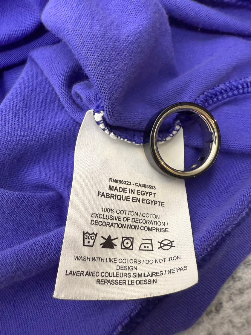 Nike Purple Cropped Baby Tee
