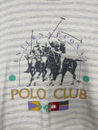 International Polo Club Striped Graphic Tee