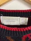 United States Sweaters Floral Granny Knit Sweater