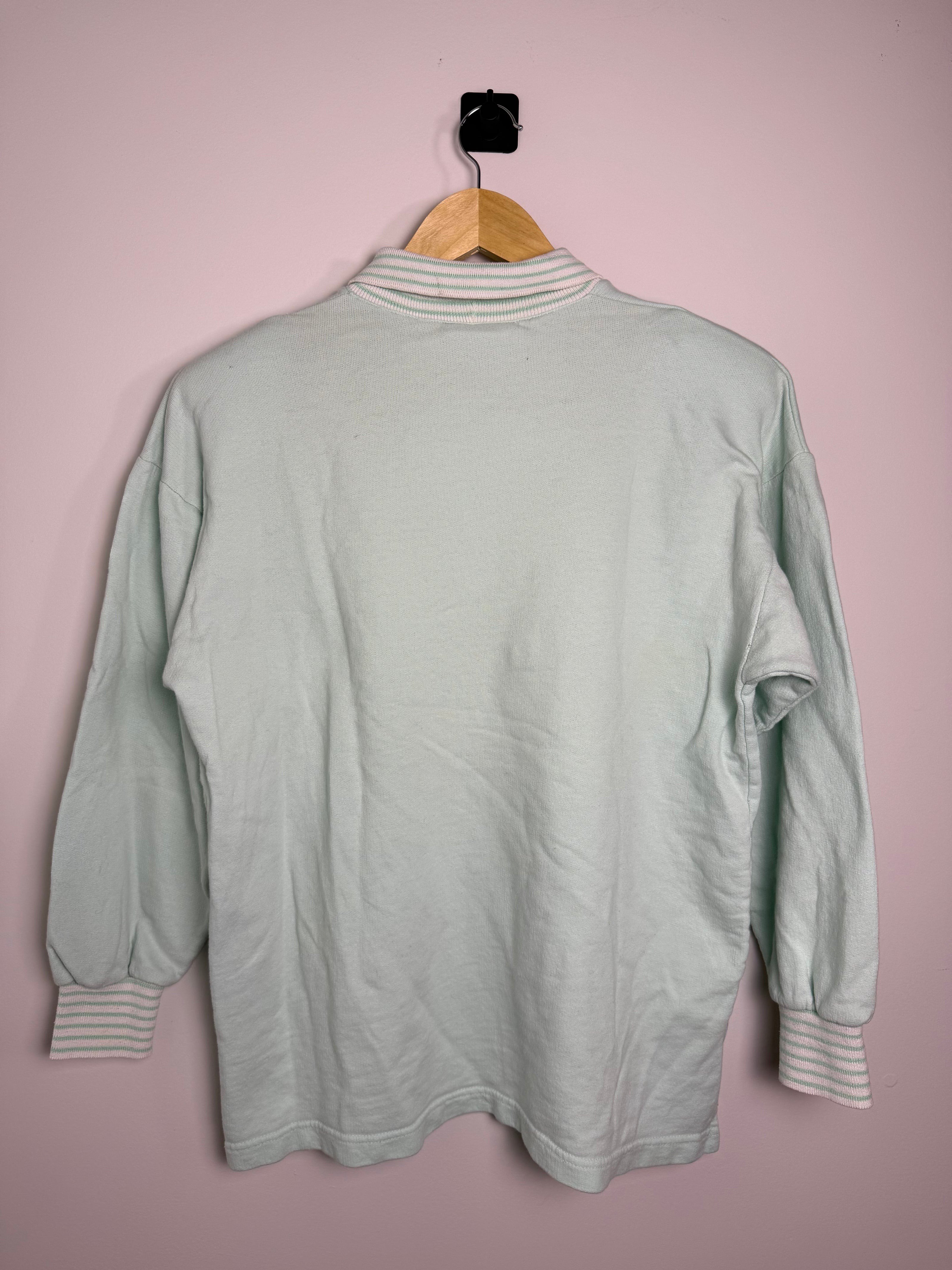 Cherokee Long Sleeve Striped Collared Shirt