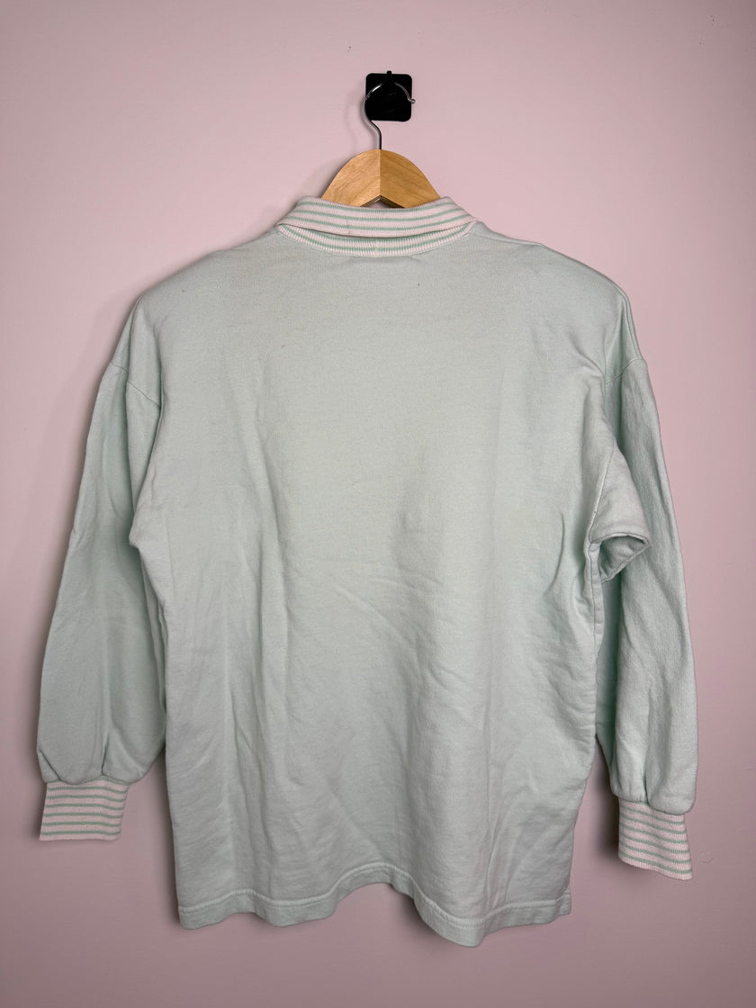 Cherokee Long Sleeve Striped Collared Shirt
