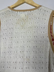 Jantzen Embroidered Granny Floral Picnic Garden Vest