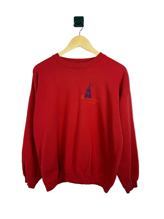 1991 Disneyland Paris Rendez-Vous Au Chateau Crewneck