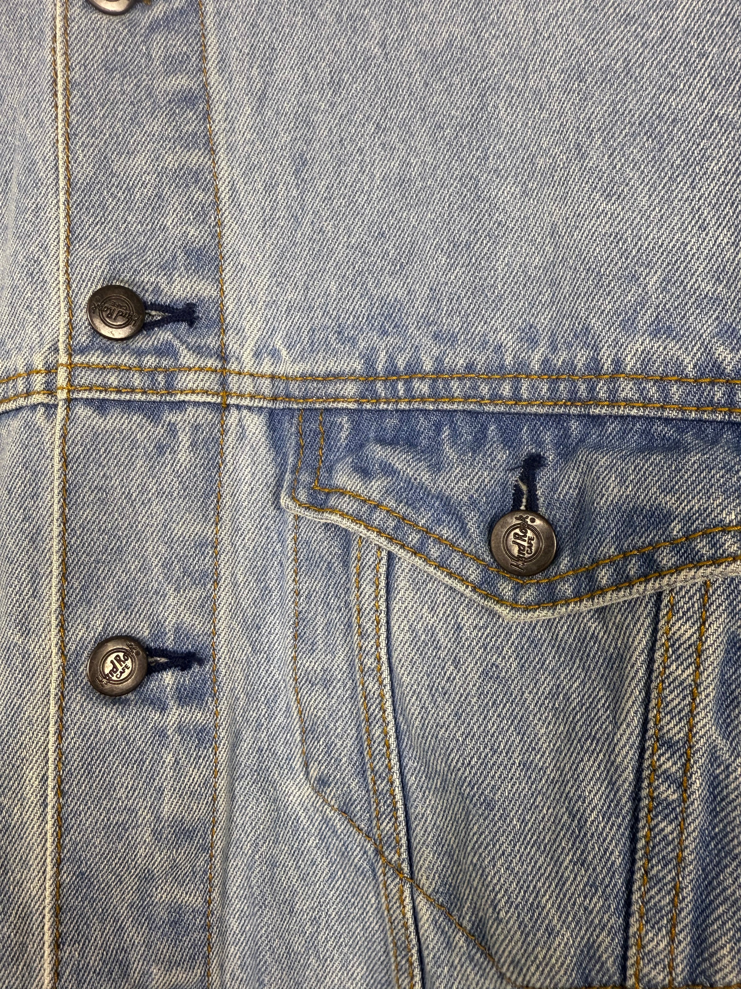 Hard Rock Cafe Save The Planet Denim Jacket