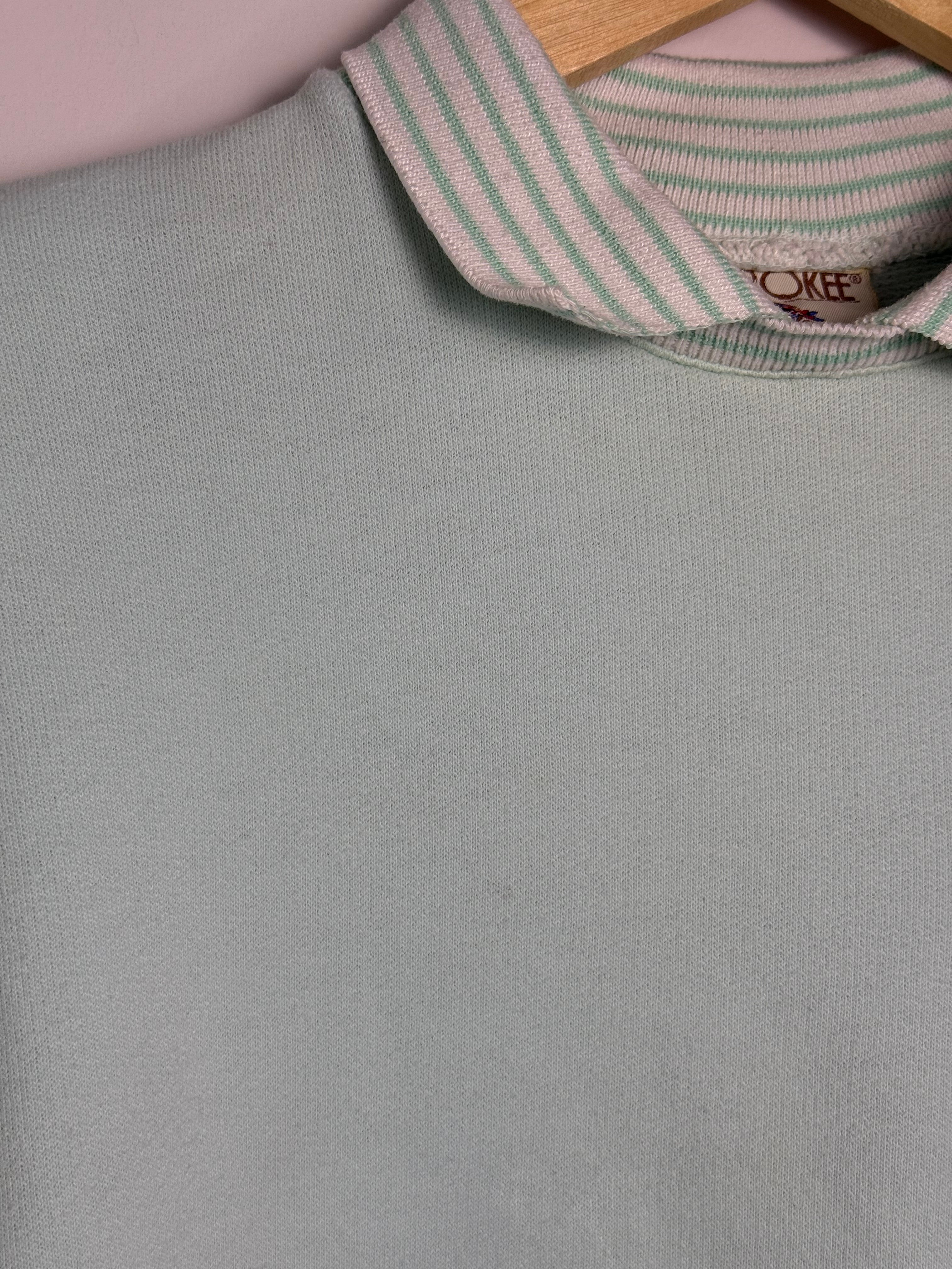 Cherokee Long Sleeve Striped Collared Shirt