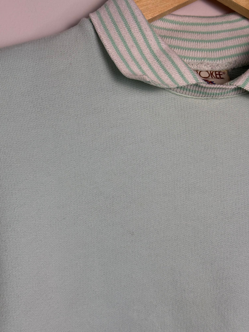 Cherokee Long Sleeve Striped Collared Shirt