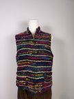 Eclectic Boho Full Zip Vest