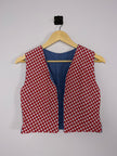 Reversible Floral Cropped 