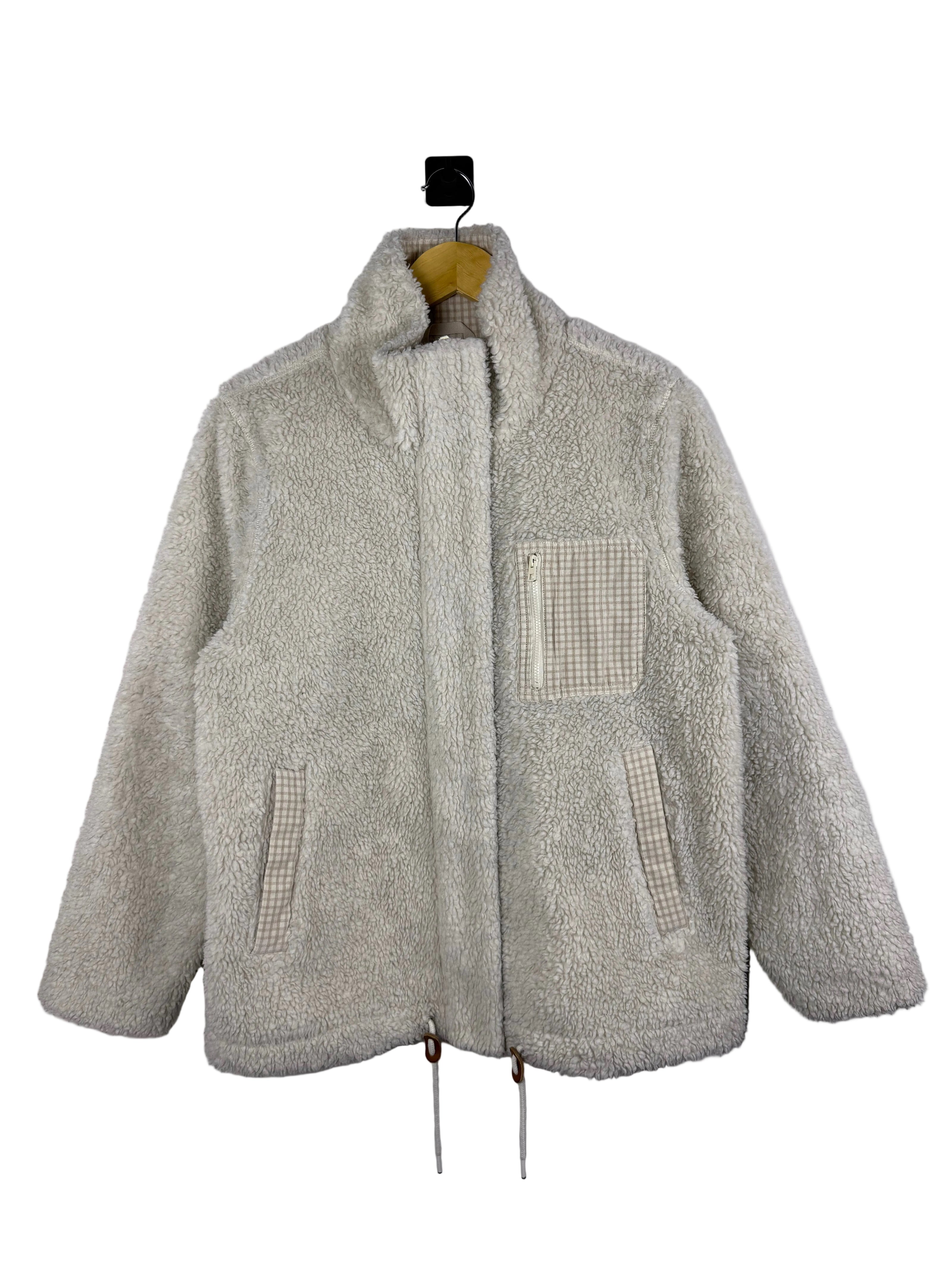 Madewell Sherpa Flannel Accent Jacket