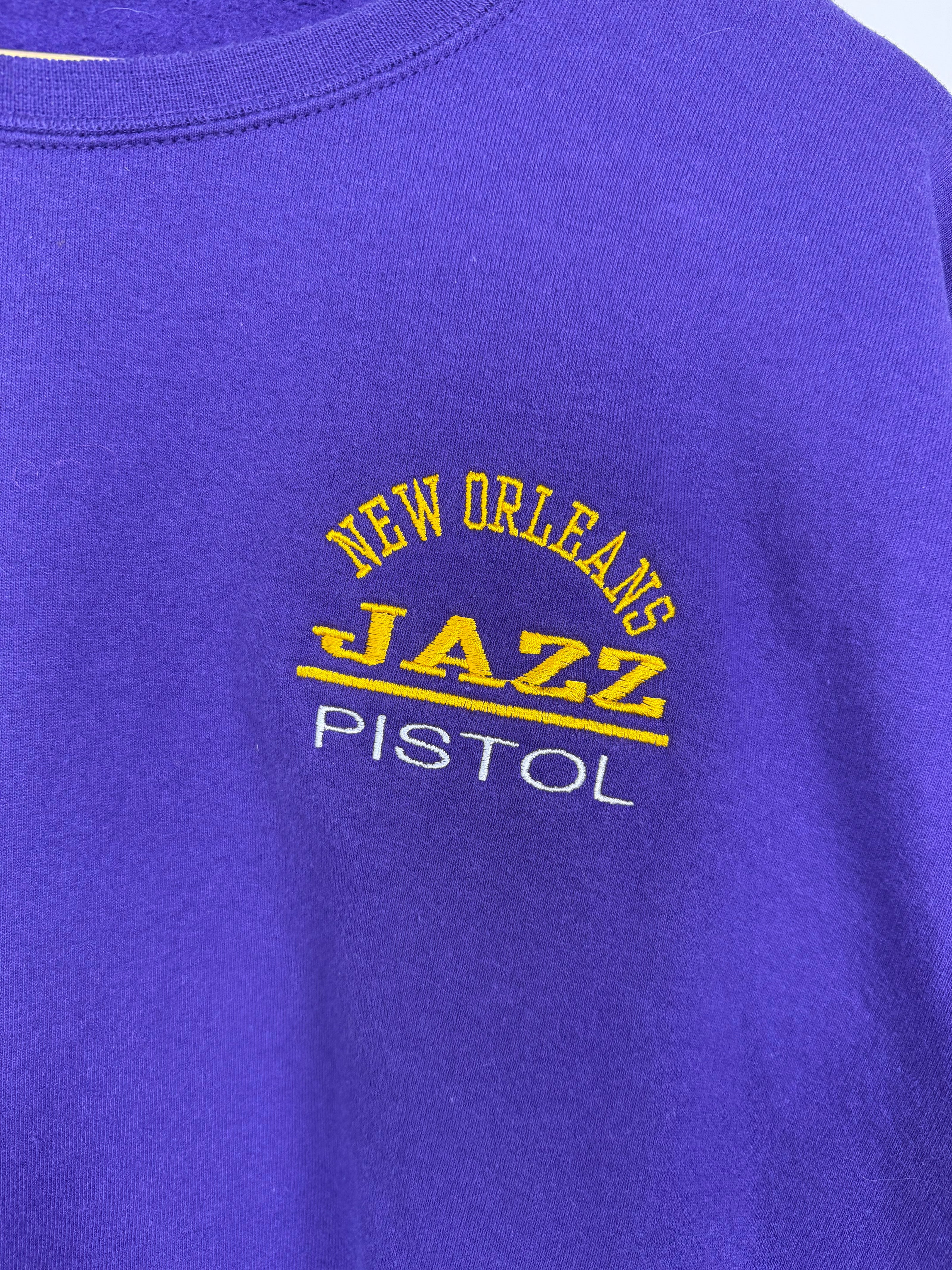 90s New Orleans Jazz Pistol Pete Crewneck