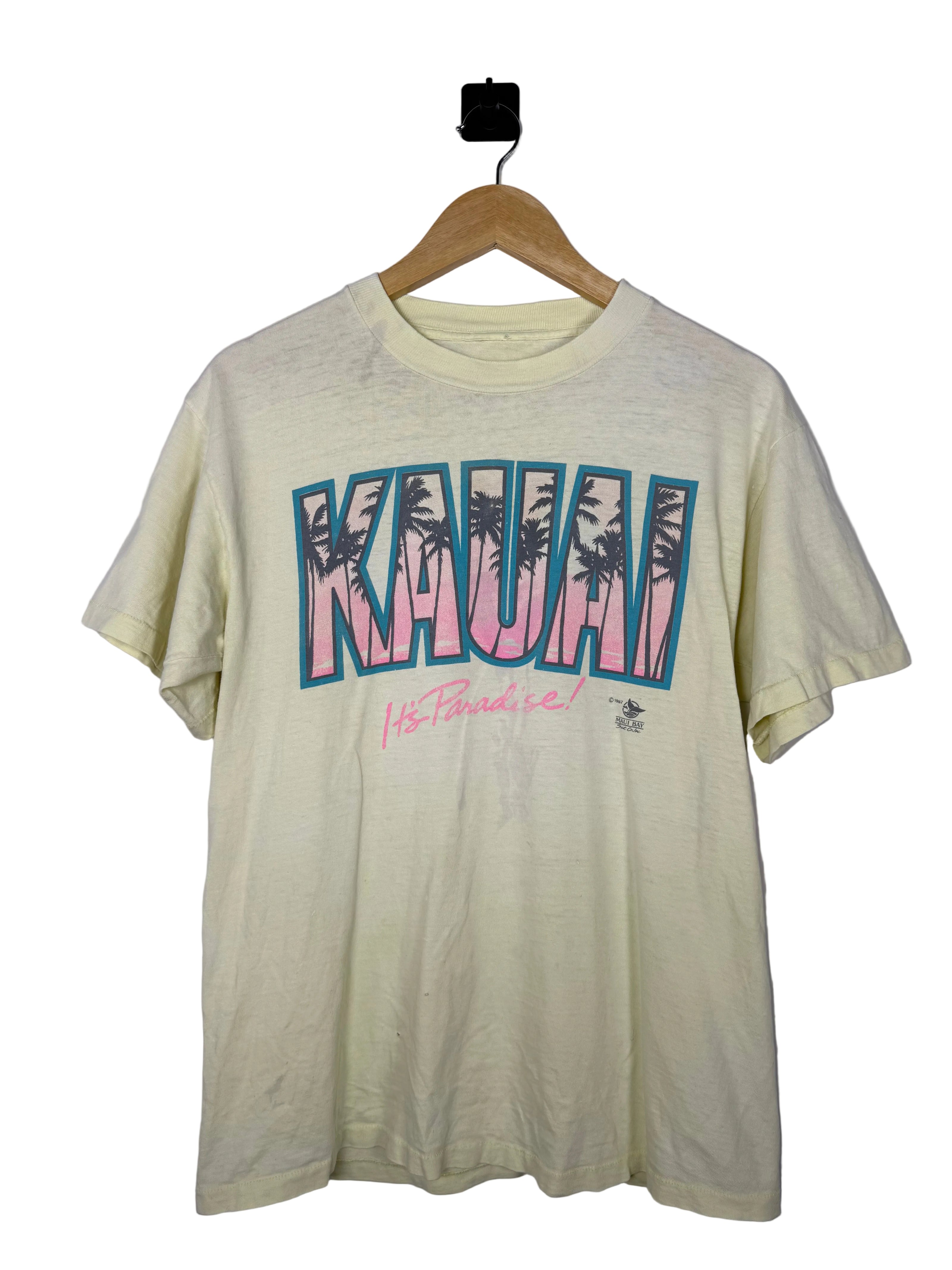 1987 Kauai It's Paradise Tee