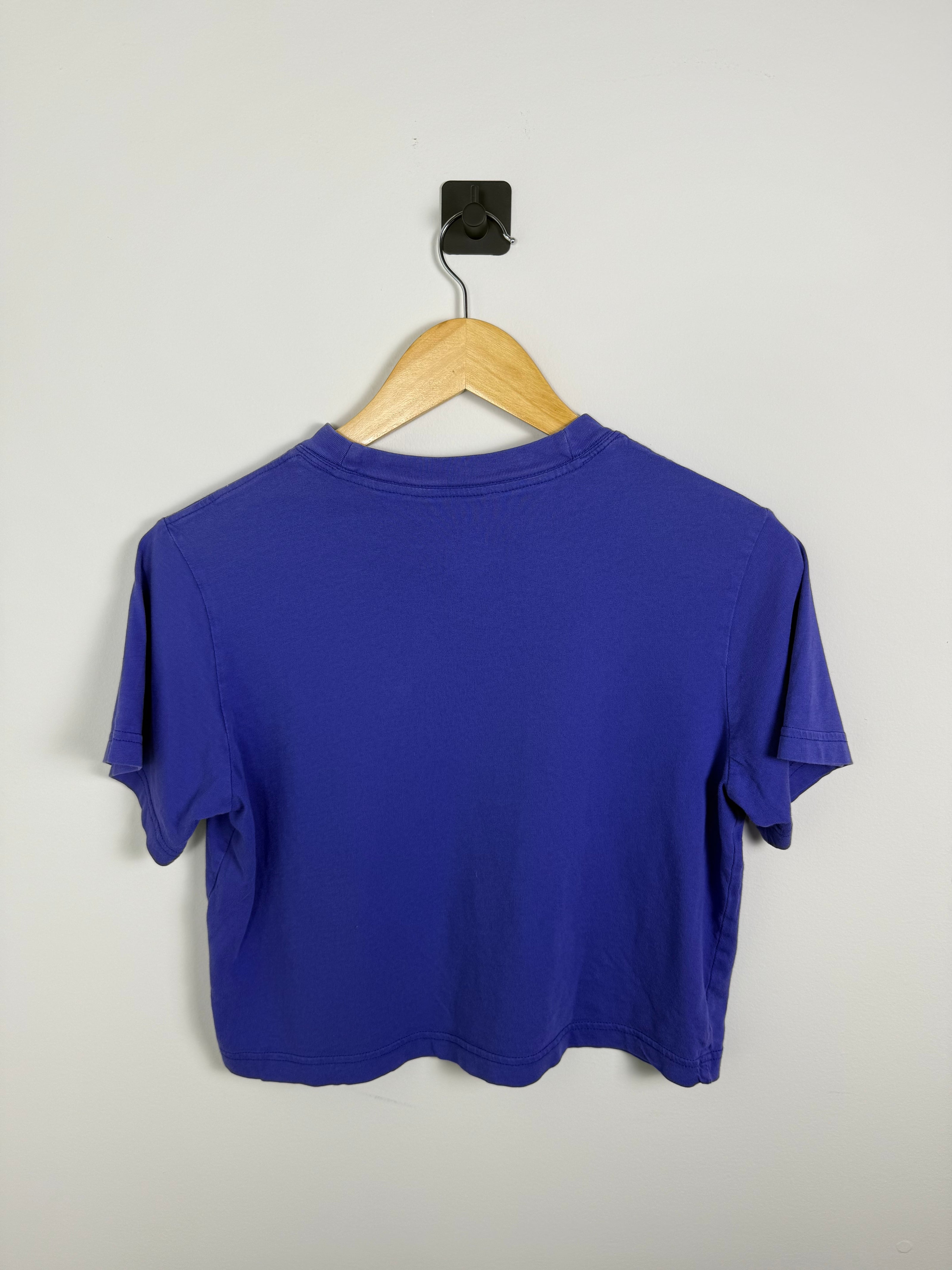 Nike Purple Cropped Baby Tee