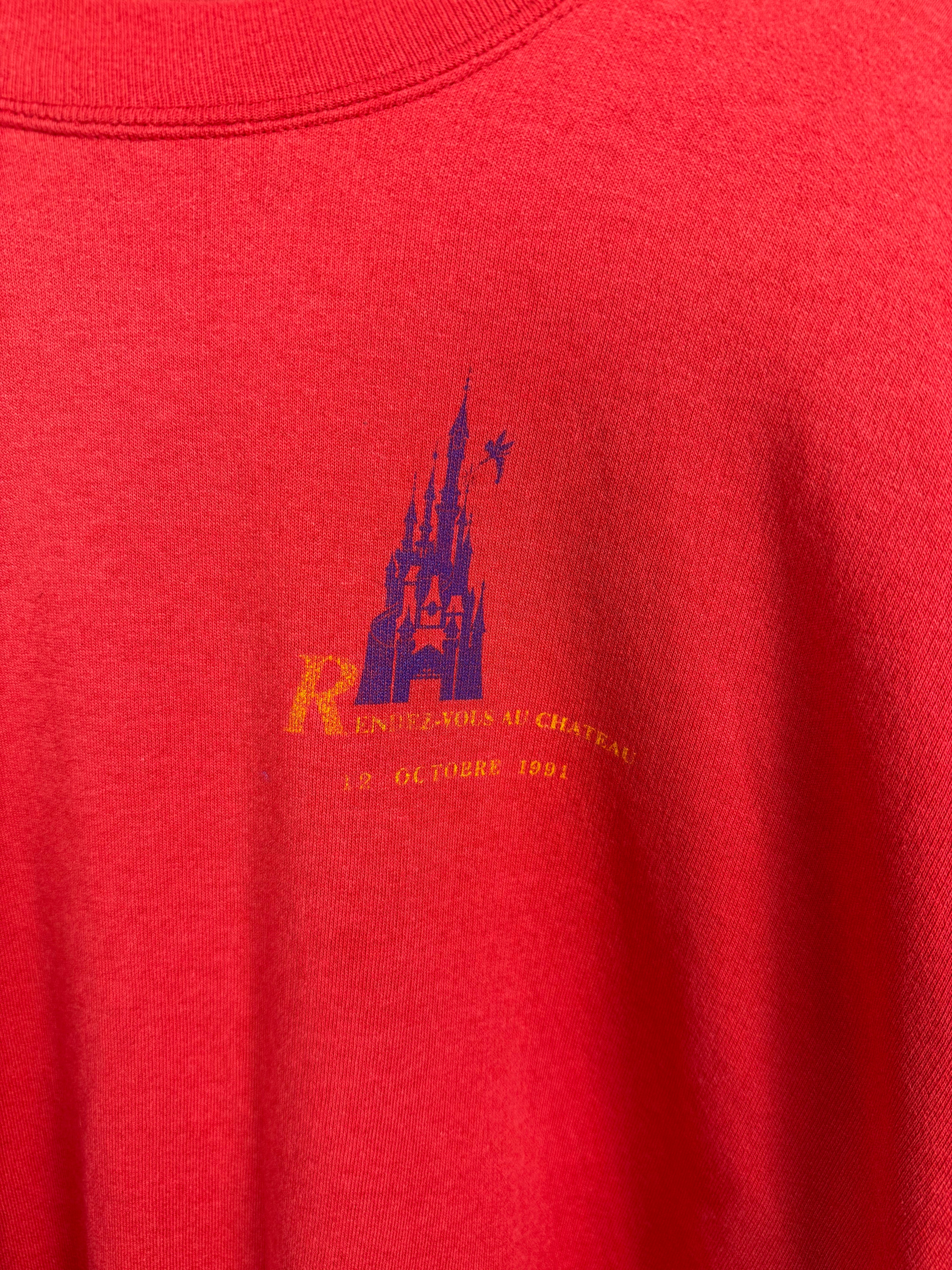 1991 Disneyland Paris Rendez-Vous Au Chateau Crewneck