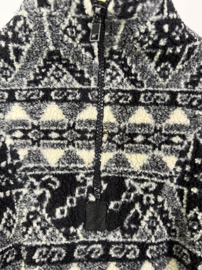 Winners Oversized Aztec Granola 1/4 Zip Jacket