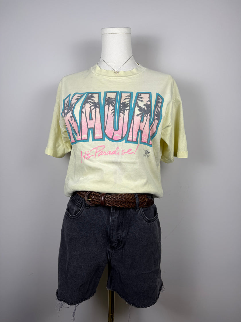 1987 Kauai It's Paradise Tee