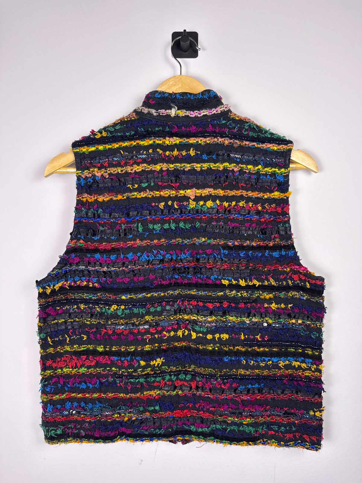 Eclectic Boho Full Zip Vest