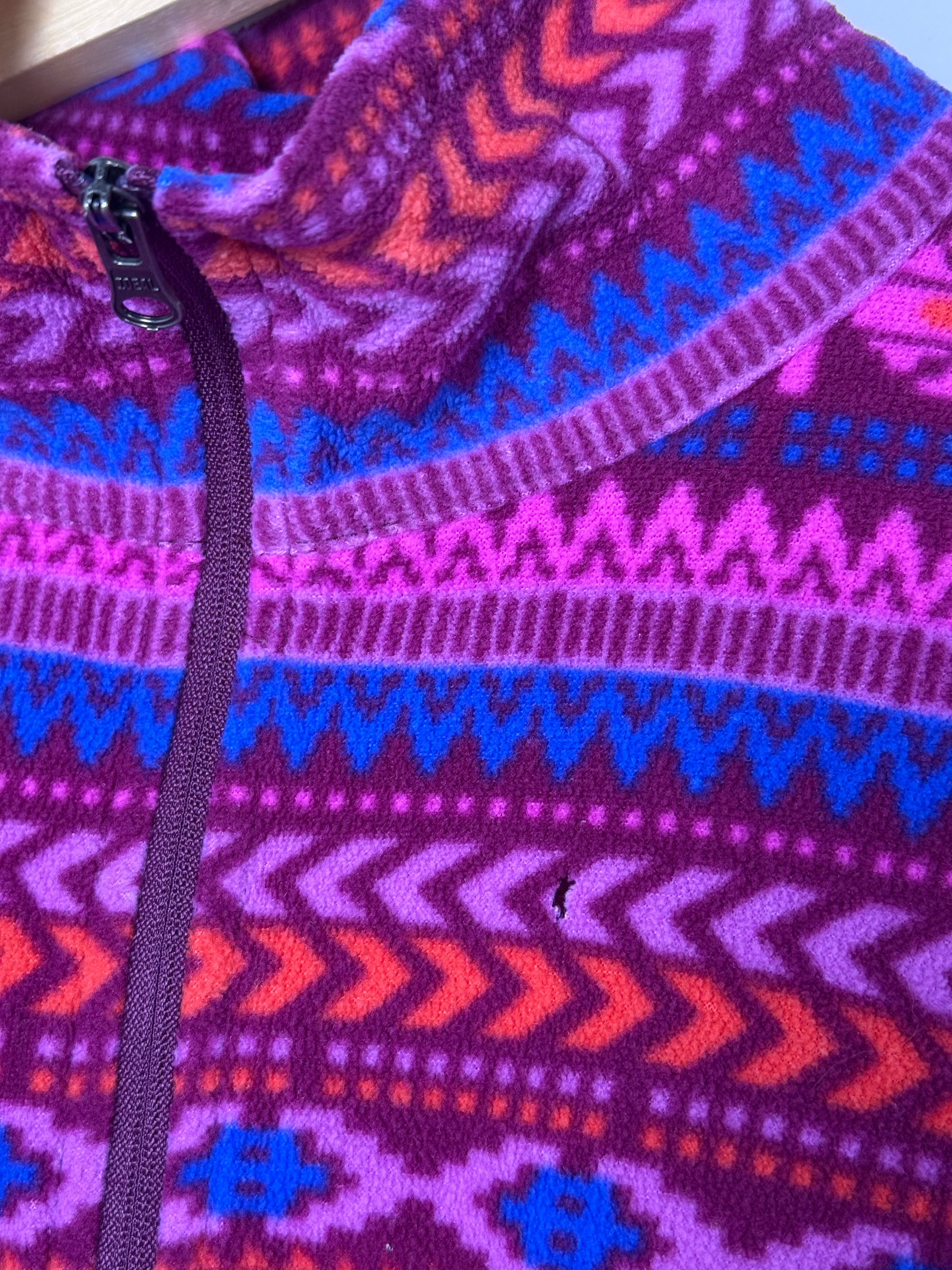 Columbia 1/4 Zip Aztec Fleece Pullover