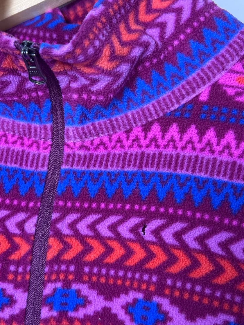 Columbia 1/4 Zip Aztec Fleece Pullover