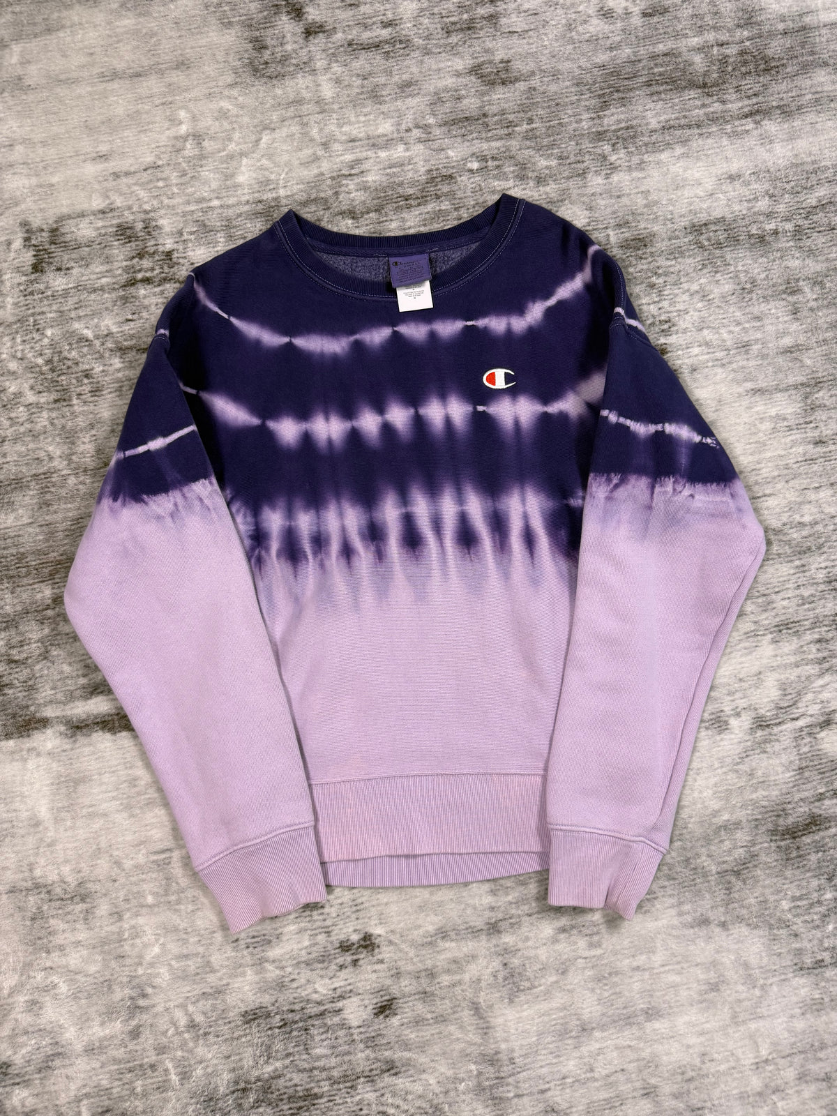 Champion Reverse Weave Dip Dye Crewneck