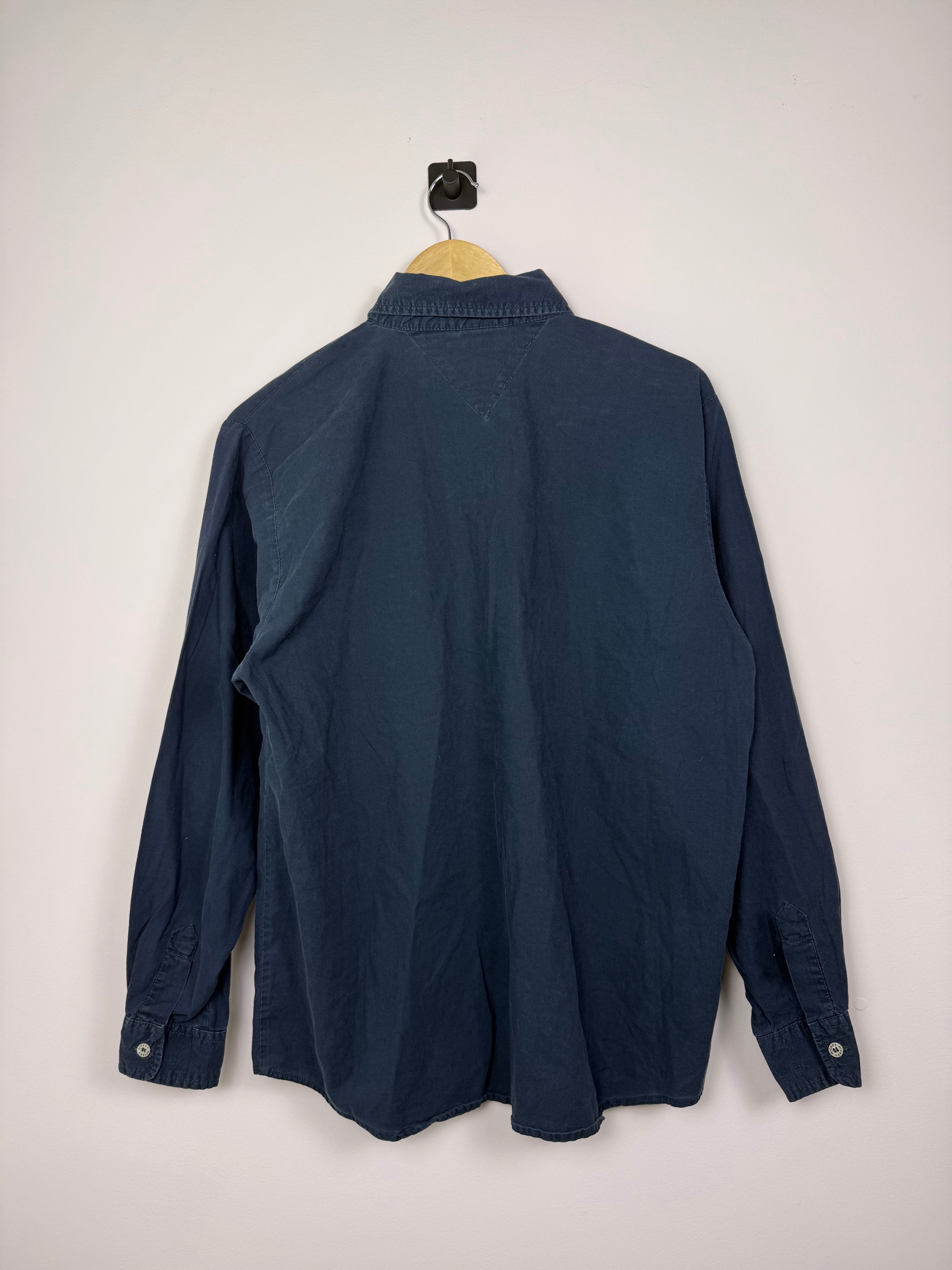 Mickey Mouse Embroidered Button Up