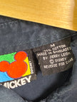 Mickey Mouse Embroidered Button Up