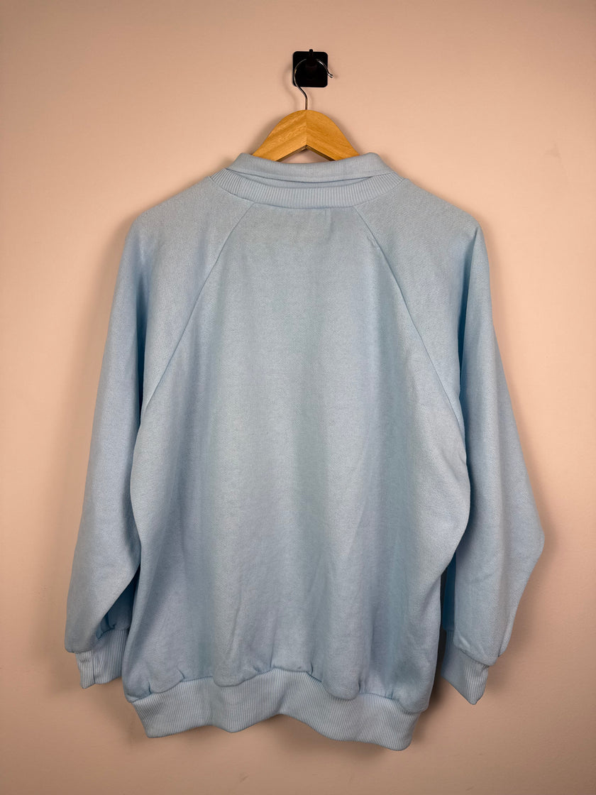 90s Pastel Cottagecore Collared Sweater