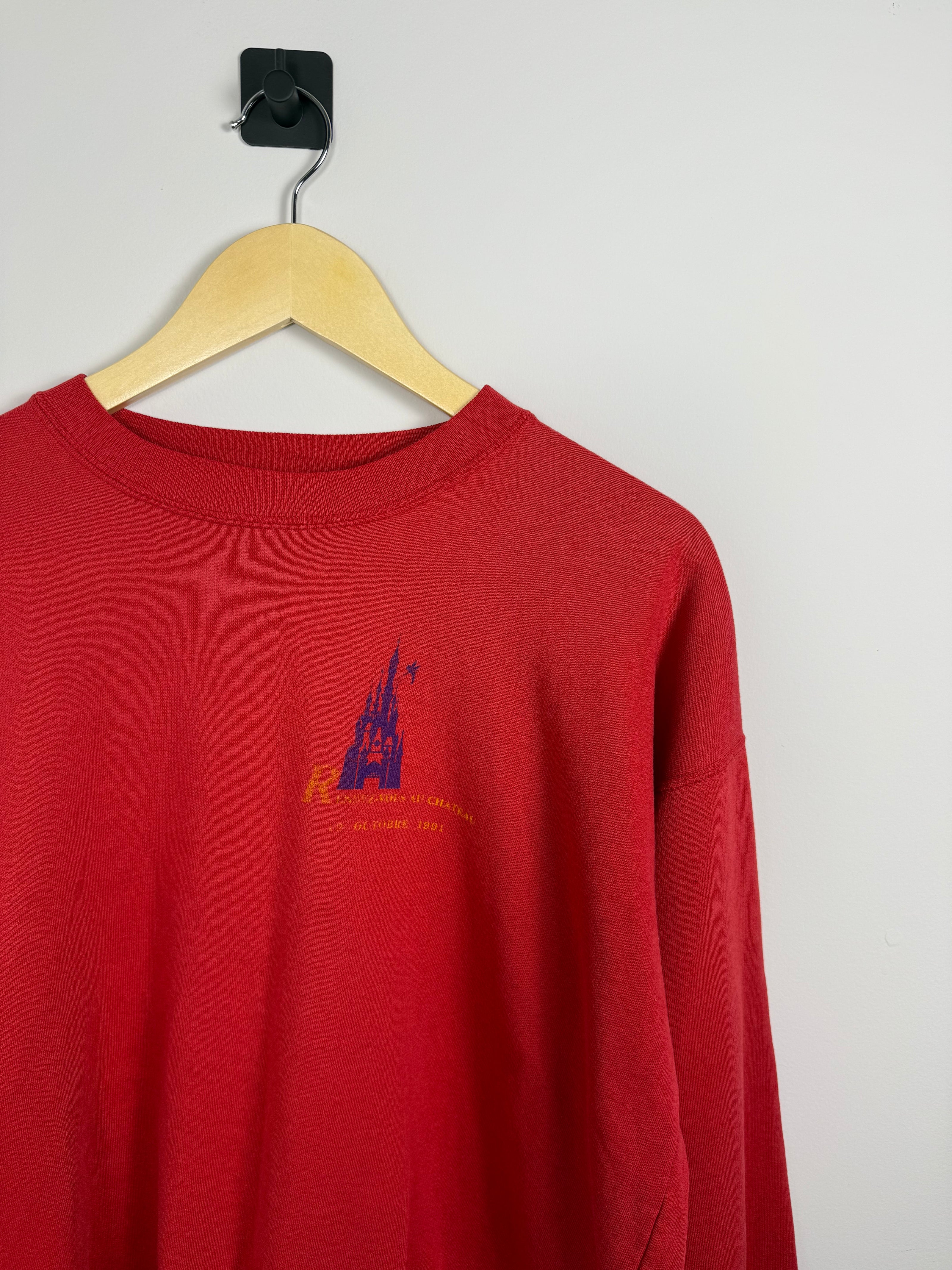 1991 Disneyland Paris Rendez-Vous Au Chateau Crewneck