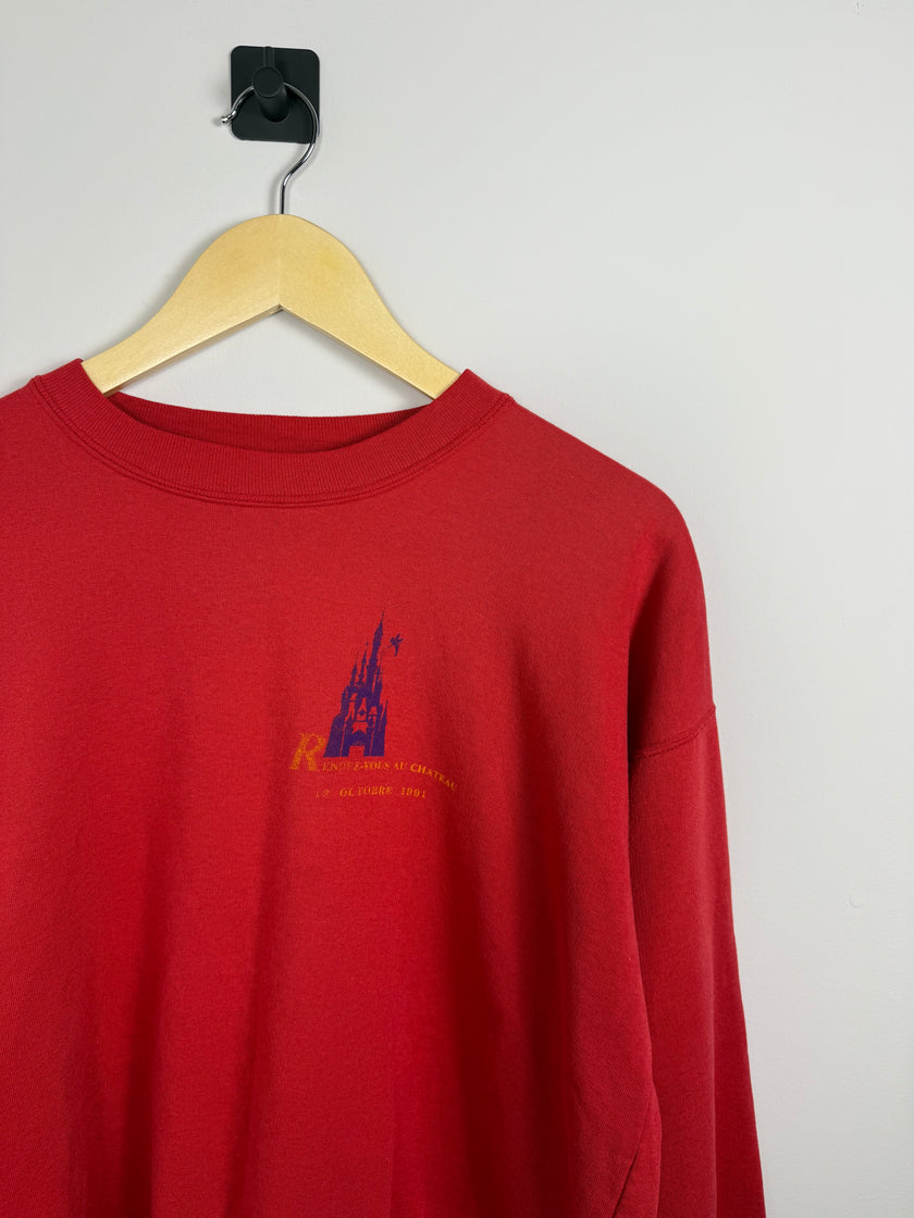 1991 Disneyland Paris Rendez-Vous Au Chateau Crewneck
