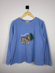 Grey Wolf Crewneck Sweater